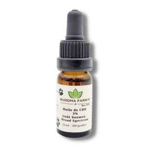 Huile pour chiens et chats 5% CBD