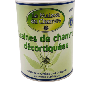 Graines de chanvre décortiquées BIO VEGAN 150g